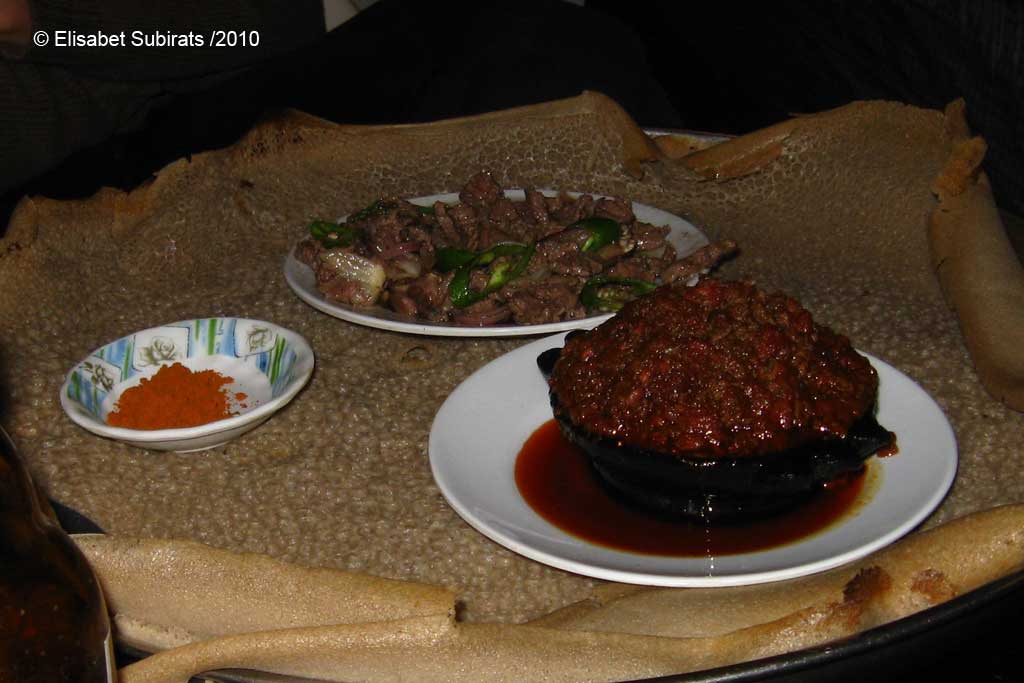 Ethiopian Food (and other local customs)